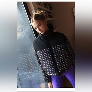 Zara SPACE INVADERS™ REVERSIBLE QUILTED JACKET